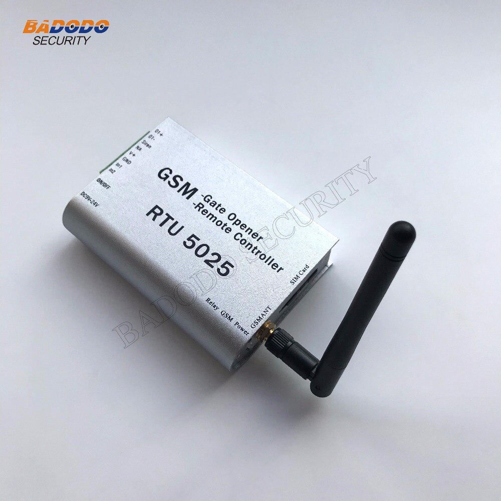 1 Output/2 Ingangen GSM swing opener controller RTU5025 toegangscontrole industriële deur/gate opener