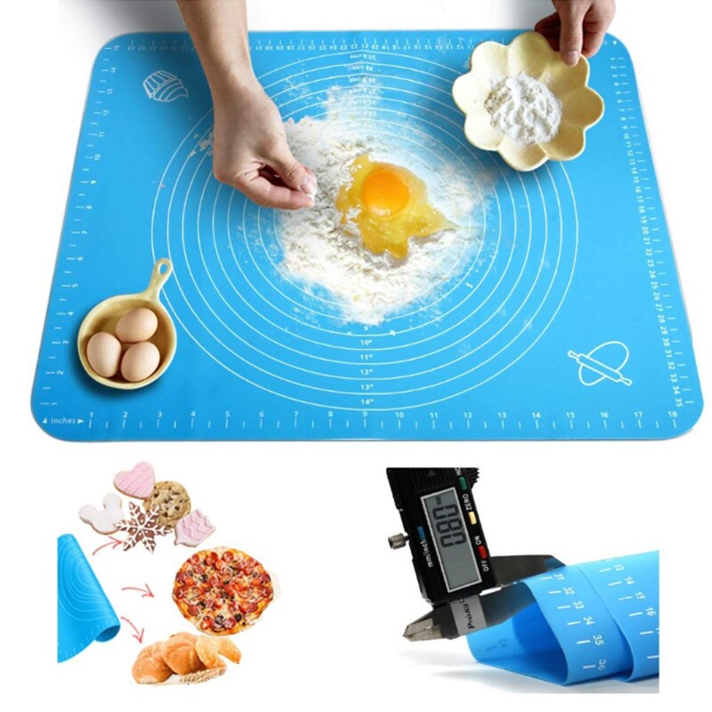 Reusable Silicone Baking Mat Eco-Friendly Mat For Rolling Dough Pad Large Non-stick Oven Patisserie Baking Accessories Tools