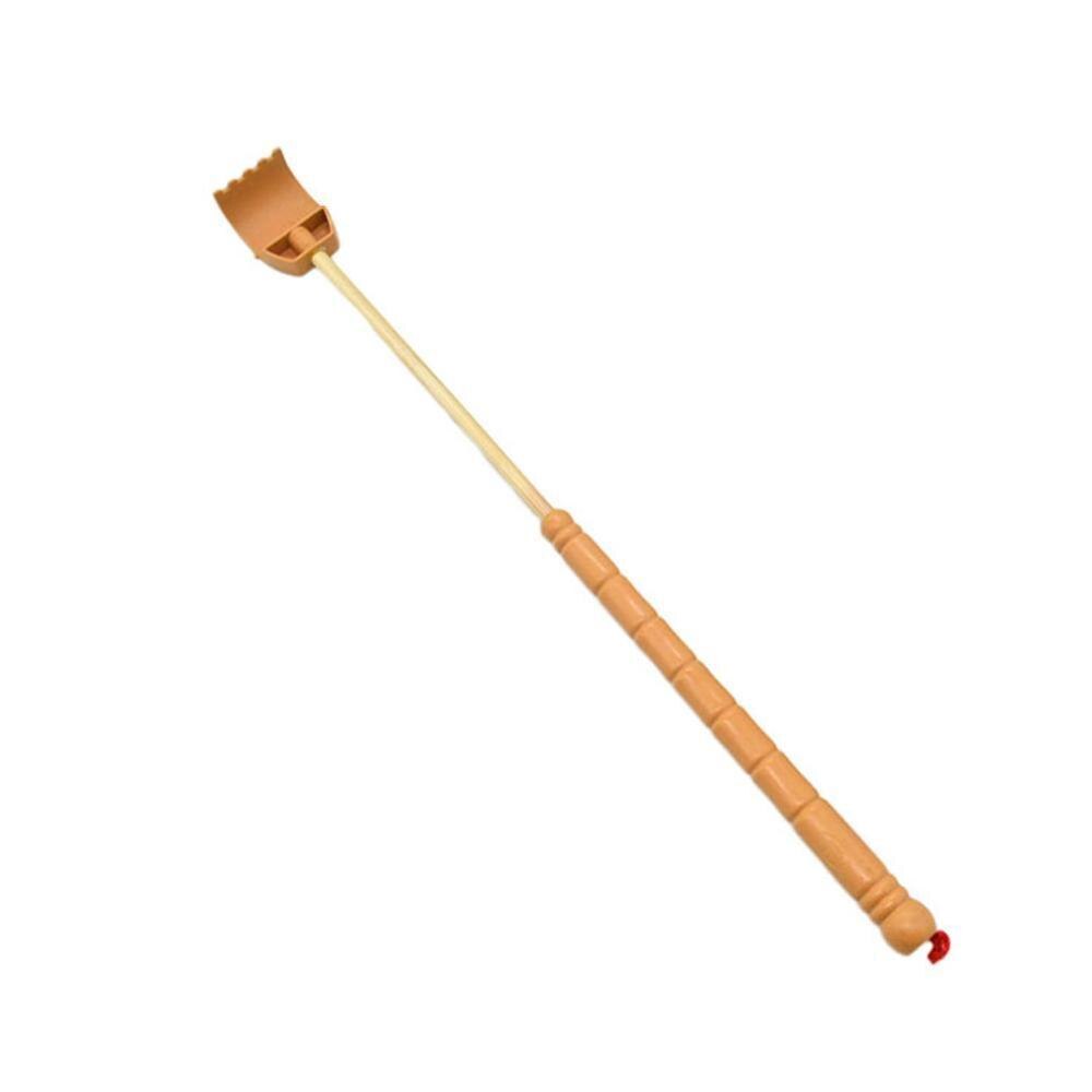 1pcs Wooden Back Scraper Wooden Bamboo Joint Retractable Scraper Back Back Massager Self Itching Expandable B6P9: Default Title