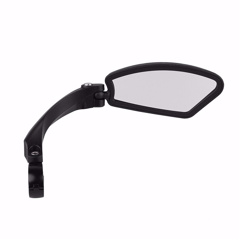 Hafny Fiets Rvs Lens Spiegel Mtb Stuur Side Veiligheid Achteruitkijkspiegel Racefiets Fietsen Flexibele Achteruitkijkspiegel Spiegels: MR-080R