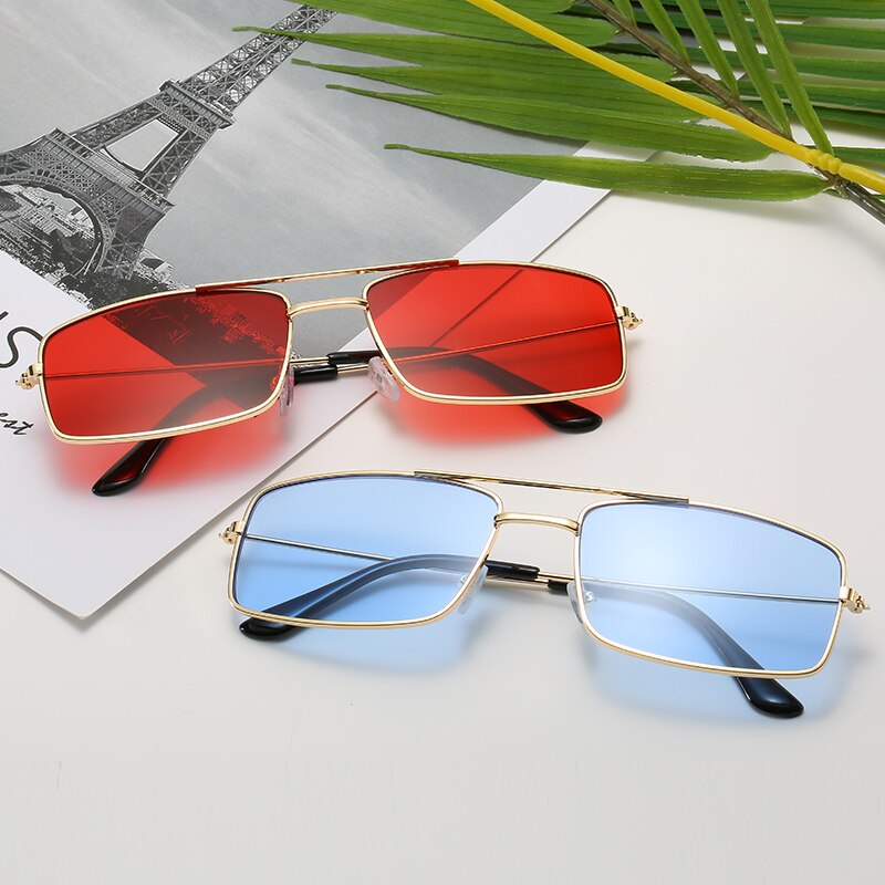 Classic Pilot Sunglasses Women Luxury Brand Glasses Aviation Sun Glasses Metal Frame Oculos Aviador 9-BLS3439