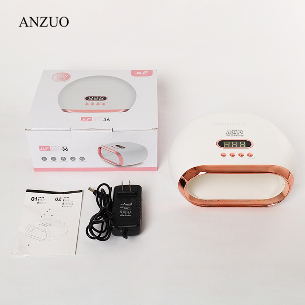 Uv Led Lamp Voor Nagels 72W Krachtige Professionele Lamp Voor Gel Polish Drogen Lamp Voor Nagels Droger 36 Led nail Lamp Voor Manicure