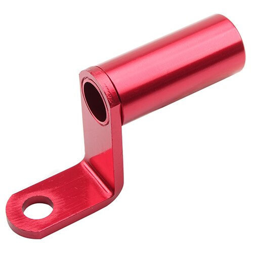 Extensor de montaje para espejo retrovisor de motocicleta, abrazadera para manillar, soporte para teléfono, palancas de función múltiple, indefinido: Red