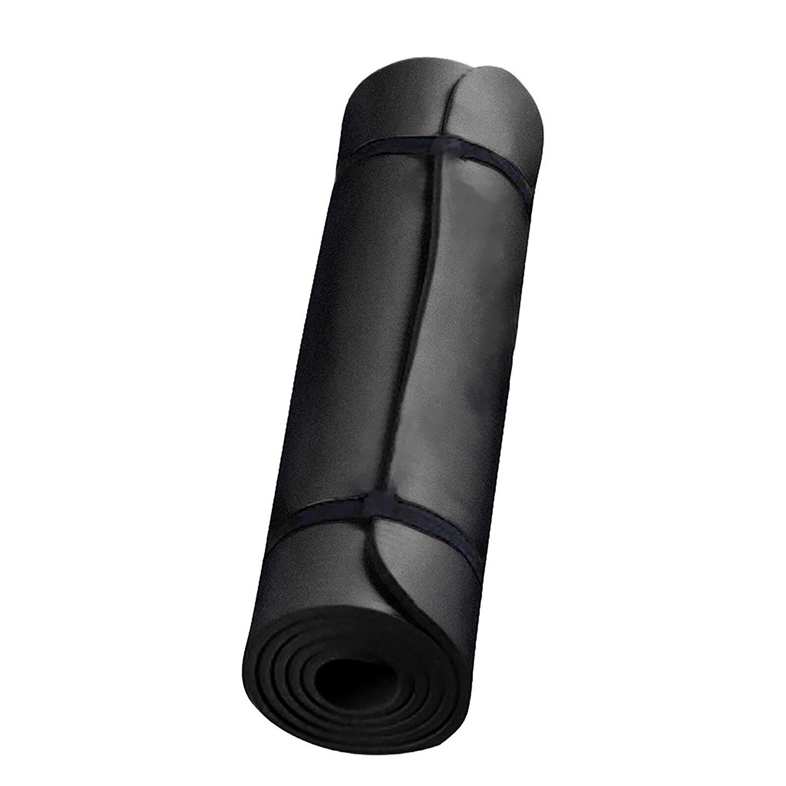 Dik En Duurzaam Yoga Mat Skid Sport Fitness Mat Skid Mat Te Afvallen Buik Wiel Pad Platte #30: Black