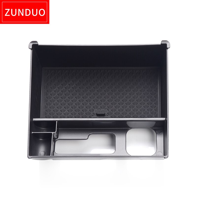 ZUNDUO Car armrest box storage for Mazda 6 Atenza Accessories Organizer Center Console Tray box black