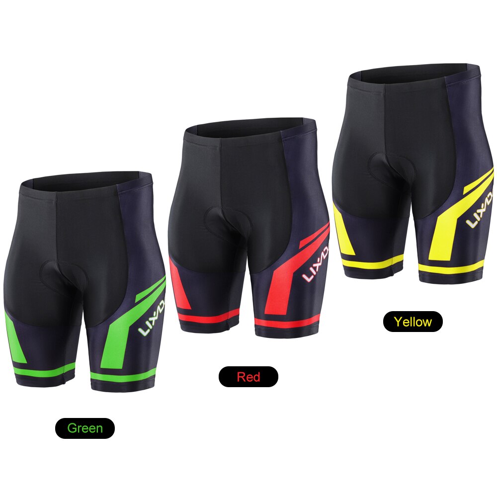 Men's Cycling Shorts Bicycle Shorts with Cushion Pad Shorts Tights Breathable 3D Gel Padding