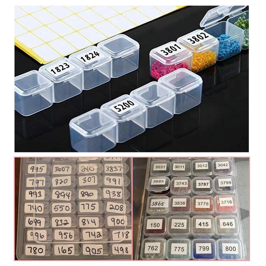 500/2000pcs Stickers Diamond Classification Storag... – Grandado