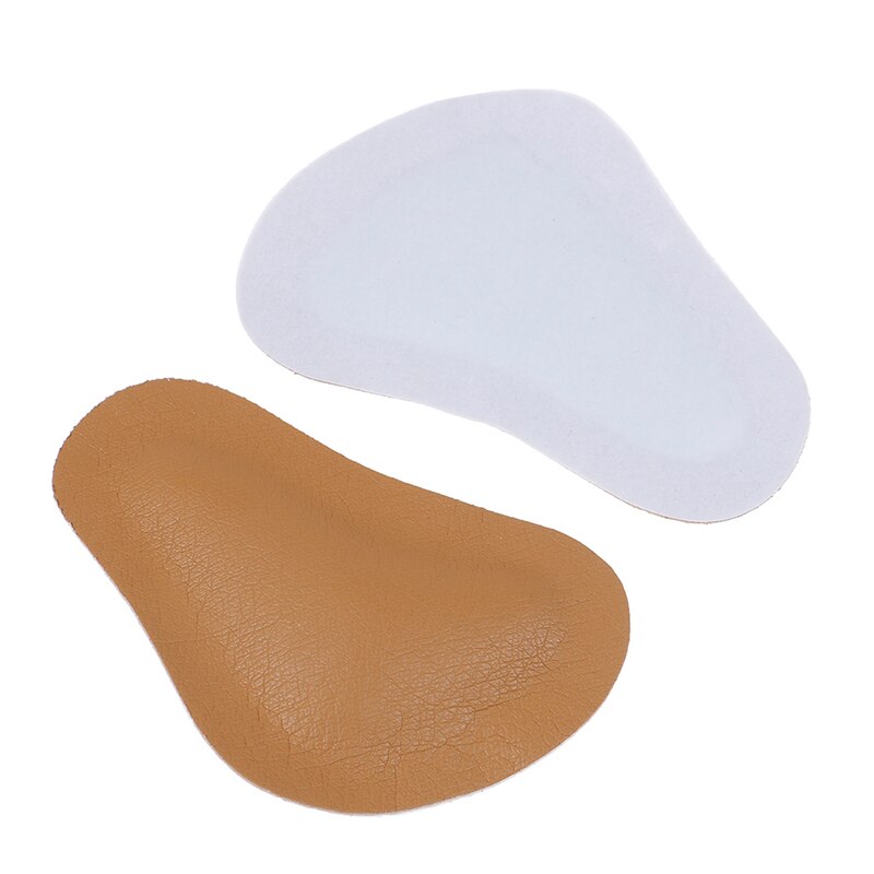 1 un par de cuero ortopédico, soportes de arco, plantillas para antepié para mujeres, zapatos de tacón alto, cojín de masaje, Media yarda almohadillas de zapato Liners