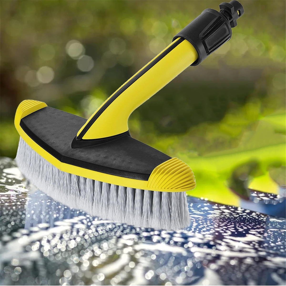 Cepillo de lavado de llantas para Karcher K2 K3 K4 K5 K6 K7, piezas de repuesto 2.643-233,0, cepillo de lavado a presión de cerdas suaves