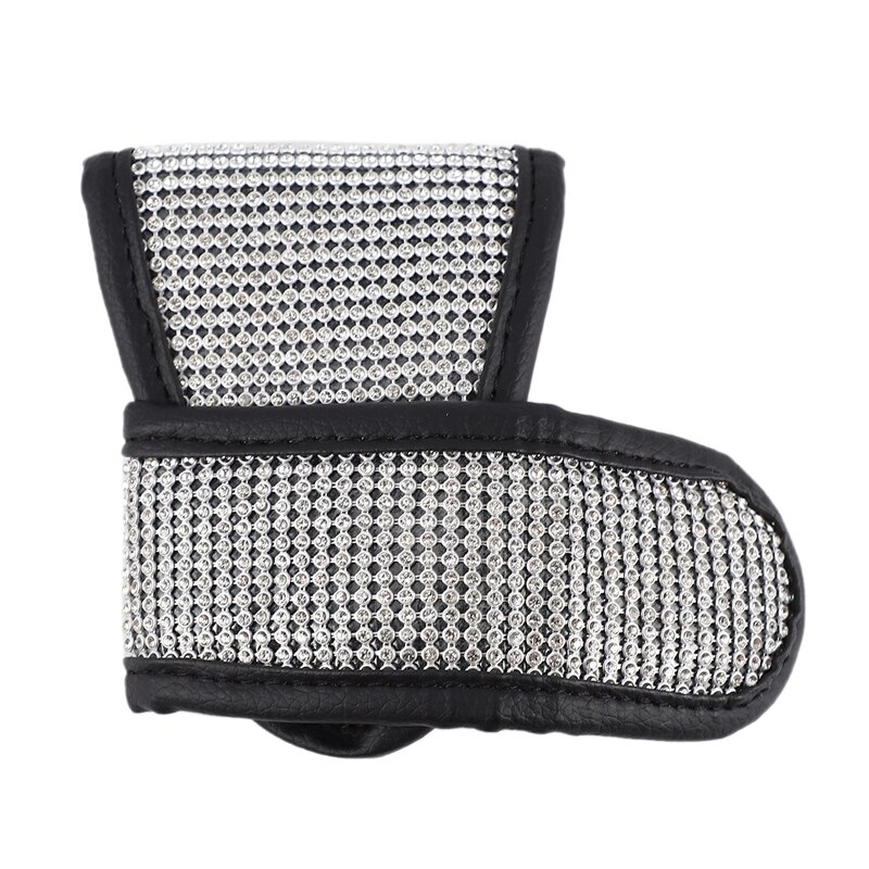 Cubierta de la cubierta de la palanca de cambios del coche cubierta de diamantes de cristal accesorios interiores Universal coche SUV camión coche estilismo