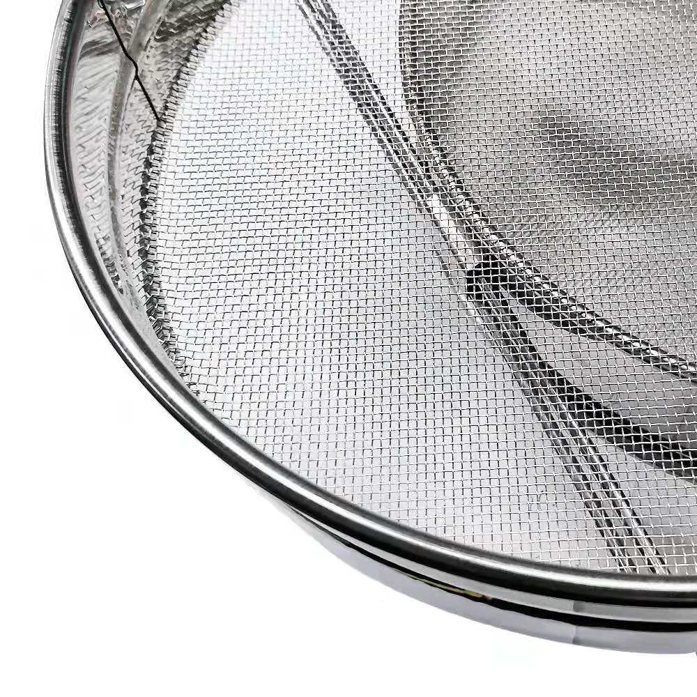 Siatka wielokrotnego użytku dwuwarstwowy filtr miodu ekran ze stali nierdzewnej dwuwarstwowe filtry miodu sprzęt pszczelarski narzędzie robić wyciskania miodu