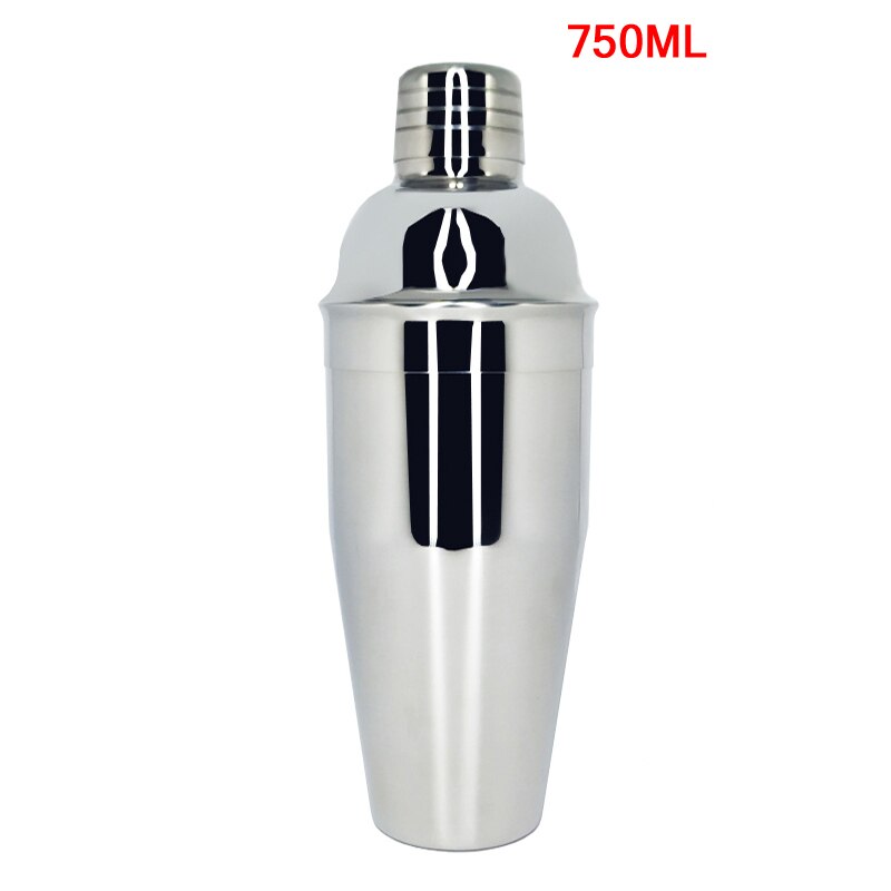 Dosenöffner Bar Löffel Wein Kork Ausgießer Sieb Bar Werkzeuge Zubehör 1-19 Stck Edelstahl Boston Cocktail Shaker rezept: 750ML Shaker