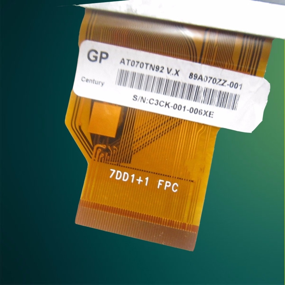7DD1 + 1 FPC AT070TN90 V.1 AT070TN92 V.X 7 pollici schermo lcd