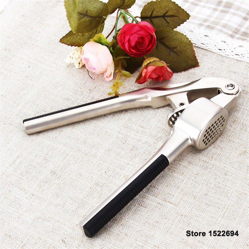 Professionelle Knoblauch Presser Zink Metall Ingwer Presse Werkzeug Heimat Knoblauch Fleischwolf Ultra Starke Küche Brecher