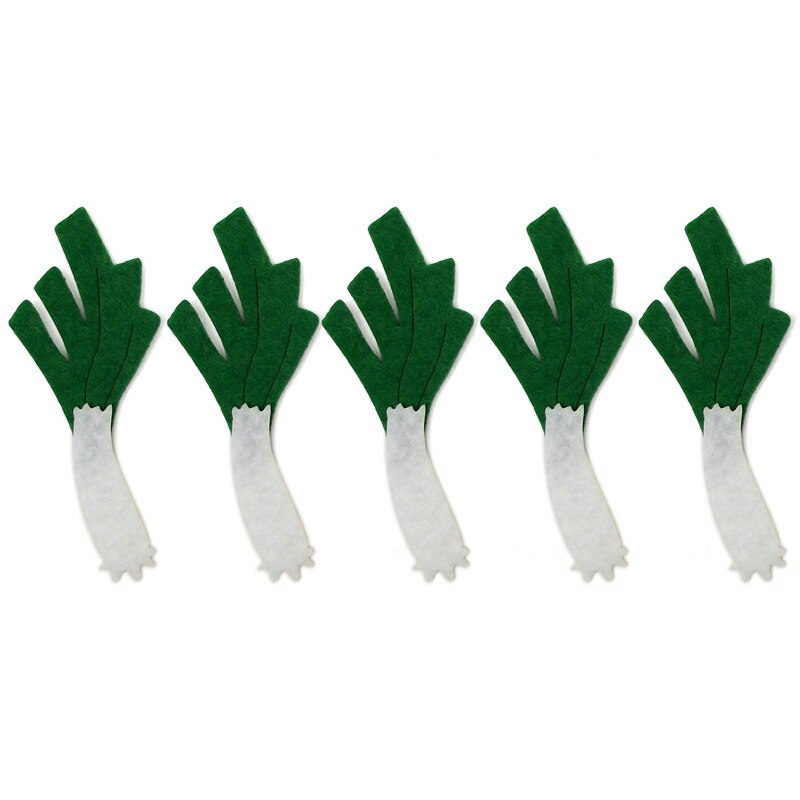 5 Stks/set Vilt Ambachtelijke Gereedschappen Diy Vilt Pad Craft Voelde Niet-geweven Applicaties Gemengde Groenten Accessoires Arts Ambachten naaien