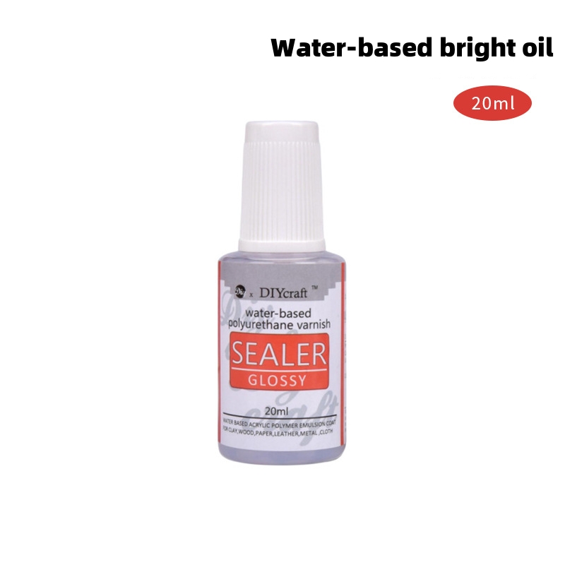 20/60ml DIY Epoxy Resin Waterproof Protect Brightening Gel Sealant Mold Polishing Oil Jewelry Making Tool: Silver