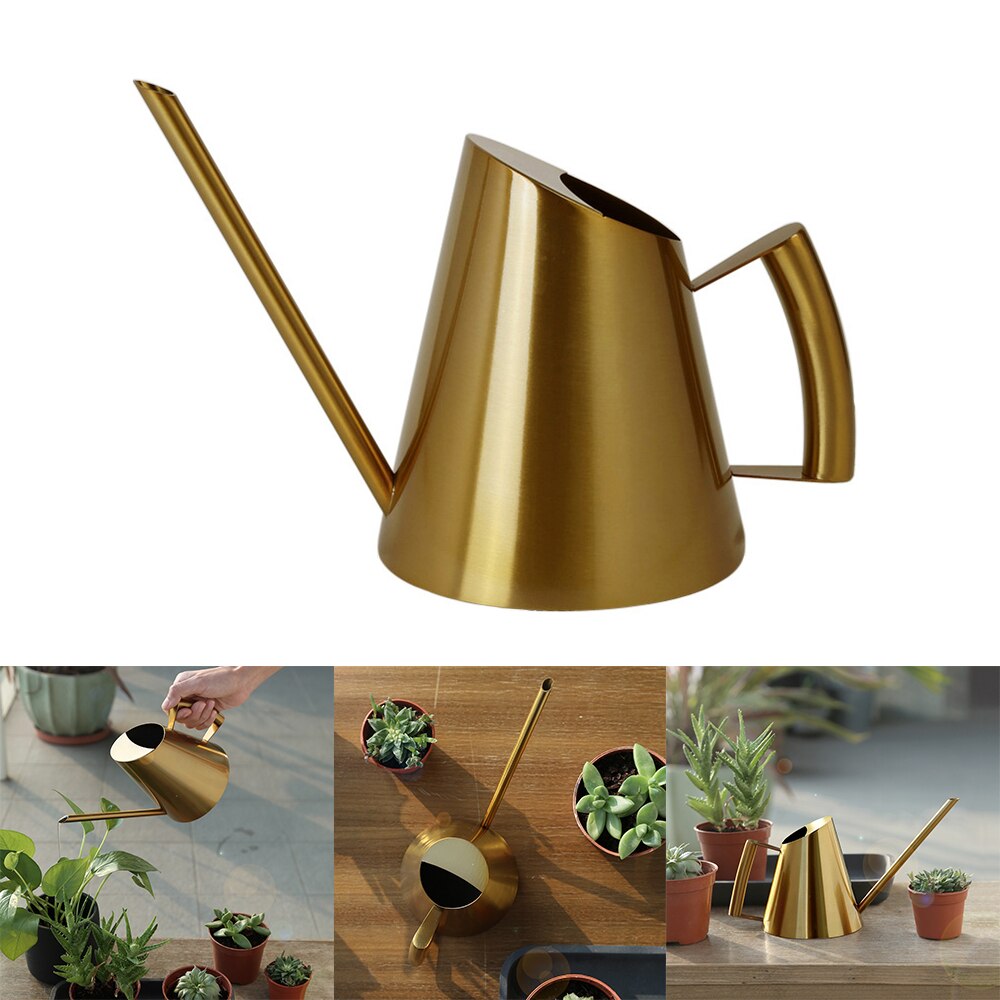 400/900Ml Rvs Lange Neus Gieter Gieter Gieter Waterkoker Kleine Gieter Tuingereedschap Creatieve