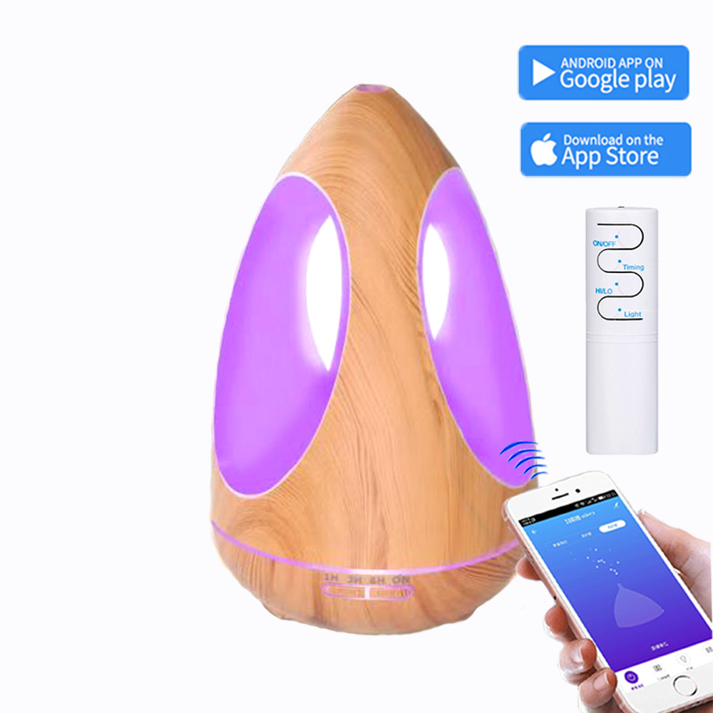550ML Smart APP Air Humidifier Essential Oil Diffuser Aroma Lamp Aromatherapy Electric Aroma Diffuser Mist Maker Remote Control