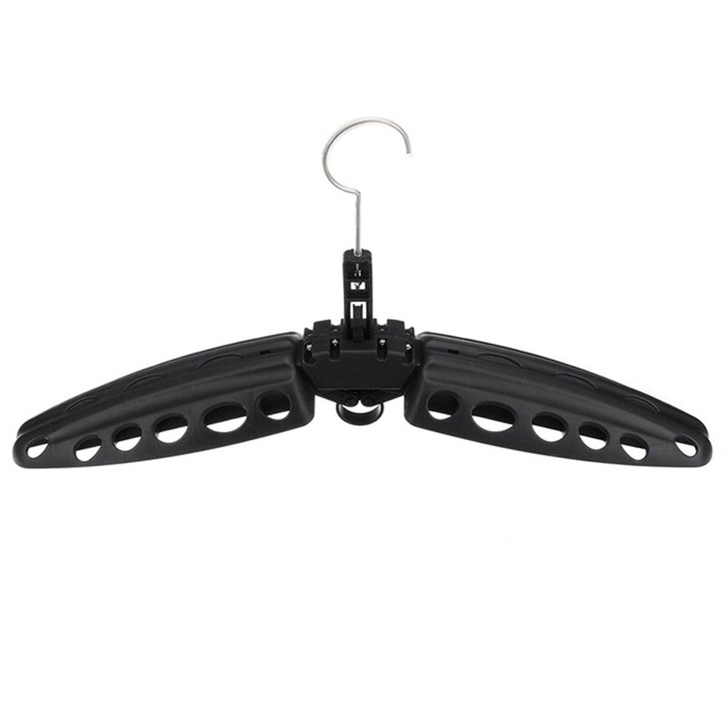 Cintre pour combinaison de plongée sous-marine, 1 pièce, pliable, robuste, directe: black