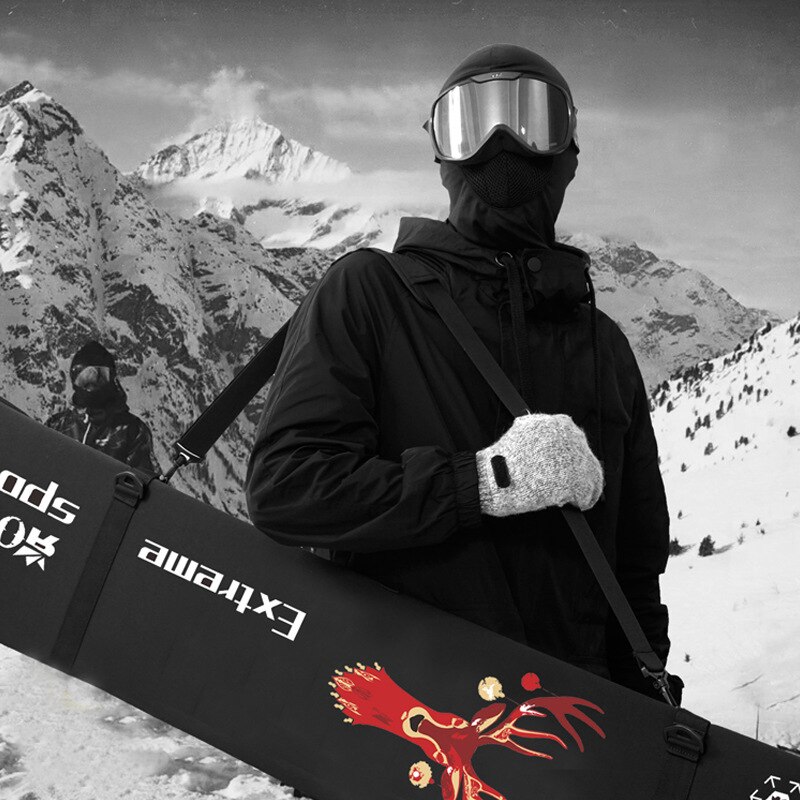 Snowboard board sæt dumplings snowboard taske snowboard anti-ridse anti-rust finer klinge beskyttelse 155