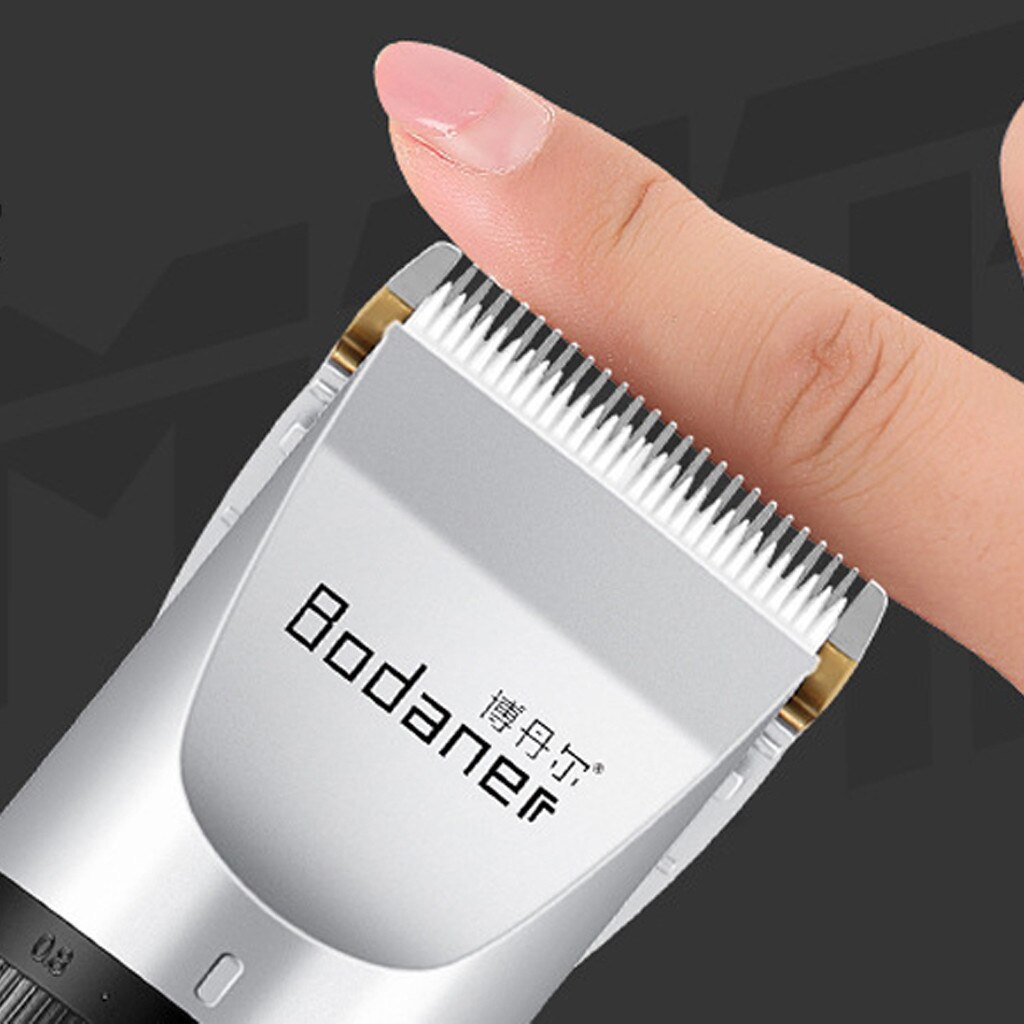 #H40 Baber Hair Clipper Hair Trimmer Clipper Men Electric Edge Powerful Haircut Machine Wireless Hair