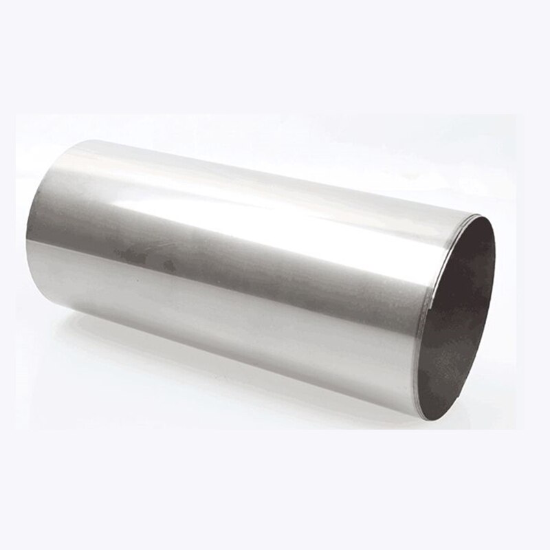 1pc ti  gr2 titan tynd metal kvadratisk plade ark folie håndværk sølv 0.1*100*500mm mayitr