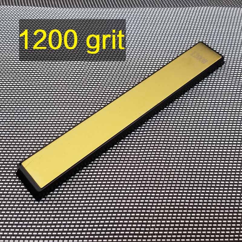 Golden Diamond Plate Kitchen Knife Sharpener Stone Whetstones Knife Sharpening Tool: 1200grit golden