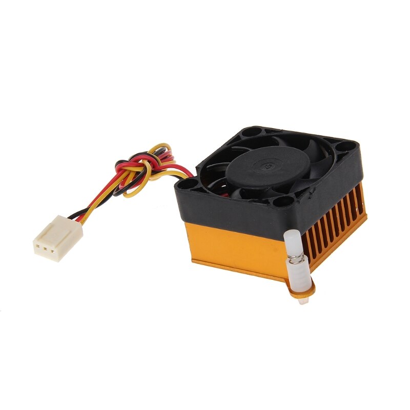 PC Northbridge Chipset Aluminium Cooler Heatsink 40mm Fan For 3D Printer Cooling