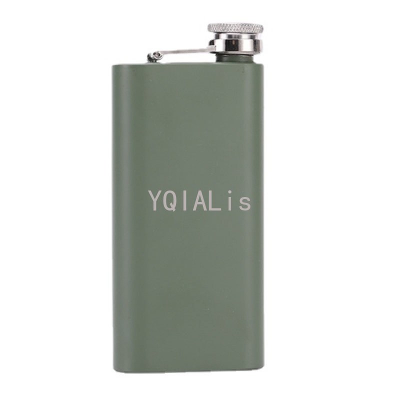 100-150ml Simple Stainless Steel Hip Flask Portable Mini Whiskey Vodka Shochu Spirits Bottle Container Wine Pot