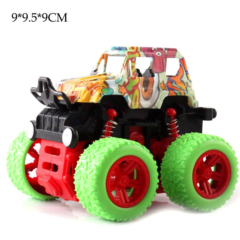 Mini Inertial Off Road Vehicle Pullback Children Toy Car Plastic Friction Stunt Car Juguetes Carro Toys Birthday For Kids: 12