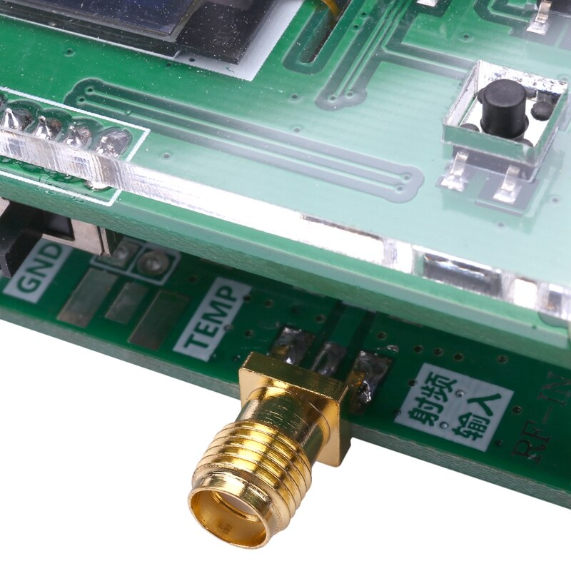 8GHz RF Power Meter 1-8000Mhz OLED -55--5 DBm + Sofware RF Attenuation Value