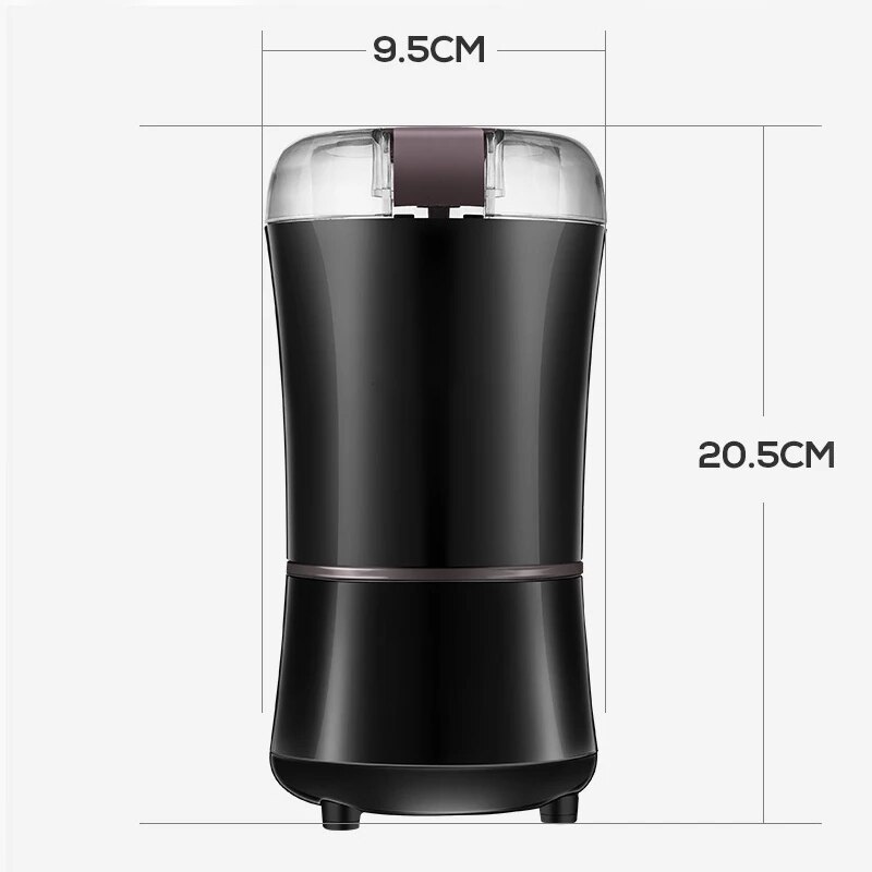Molinillo de café eléctrico de 400W, Mini molinillo de pimienta y sal de cocina, granos potentes, especias, nueces, semillas, molino de molienda de granos de café, SpicesNut
