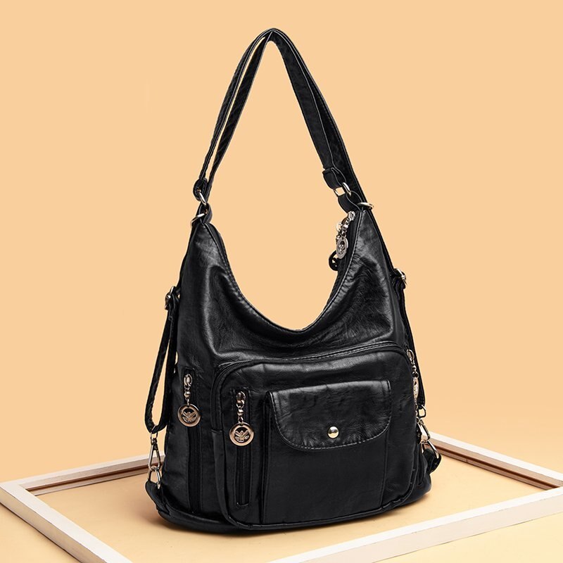 Sac Femme Vintage Perlé En Coton - Broderie Rétro, Fermoir à Boucle, Taille Petite