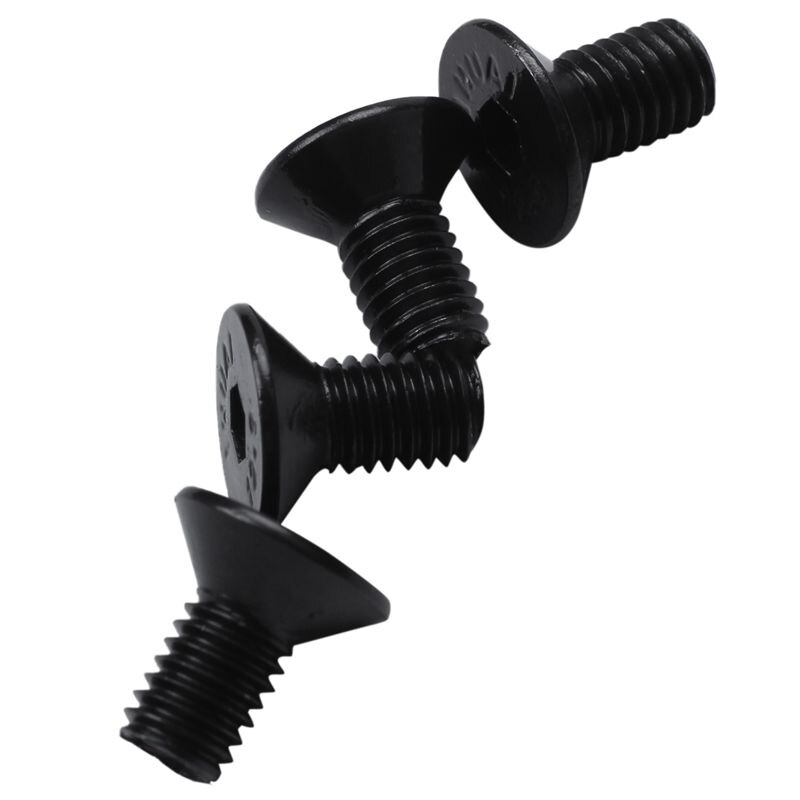 Lot de 4 vis cylindriques avec clé allen hexagonale pour trottinette Xiaomi,pièces de remplacement, kit pour guidon, avant, modèle M365 Ninebot Es2,