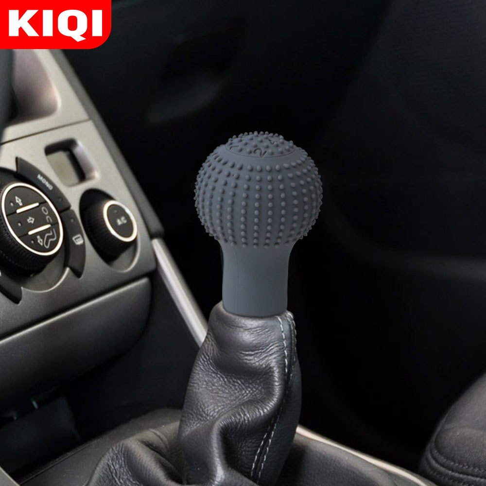 Pomo de palanca de cambios Manual de silicona, cubierta de pomo de palanca de cambios MT, fundas de funda, Protector de piel, accesorios de estilo de coche