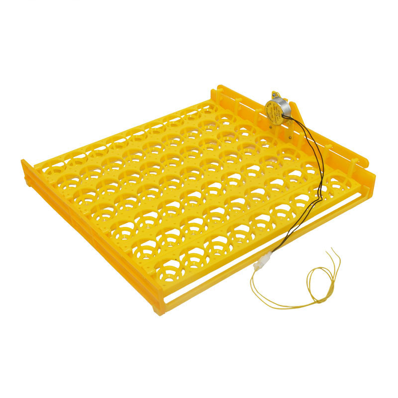 Bandeja giratoria para 63 incubadora de huevos, pollos, patos y otras aves de corral, convierte automáticamente los huevos, equipo de incubación de aves de corral, 1 juego
