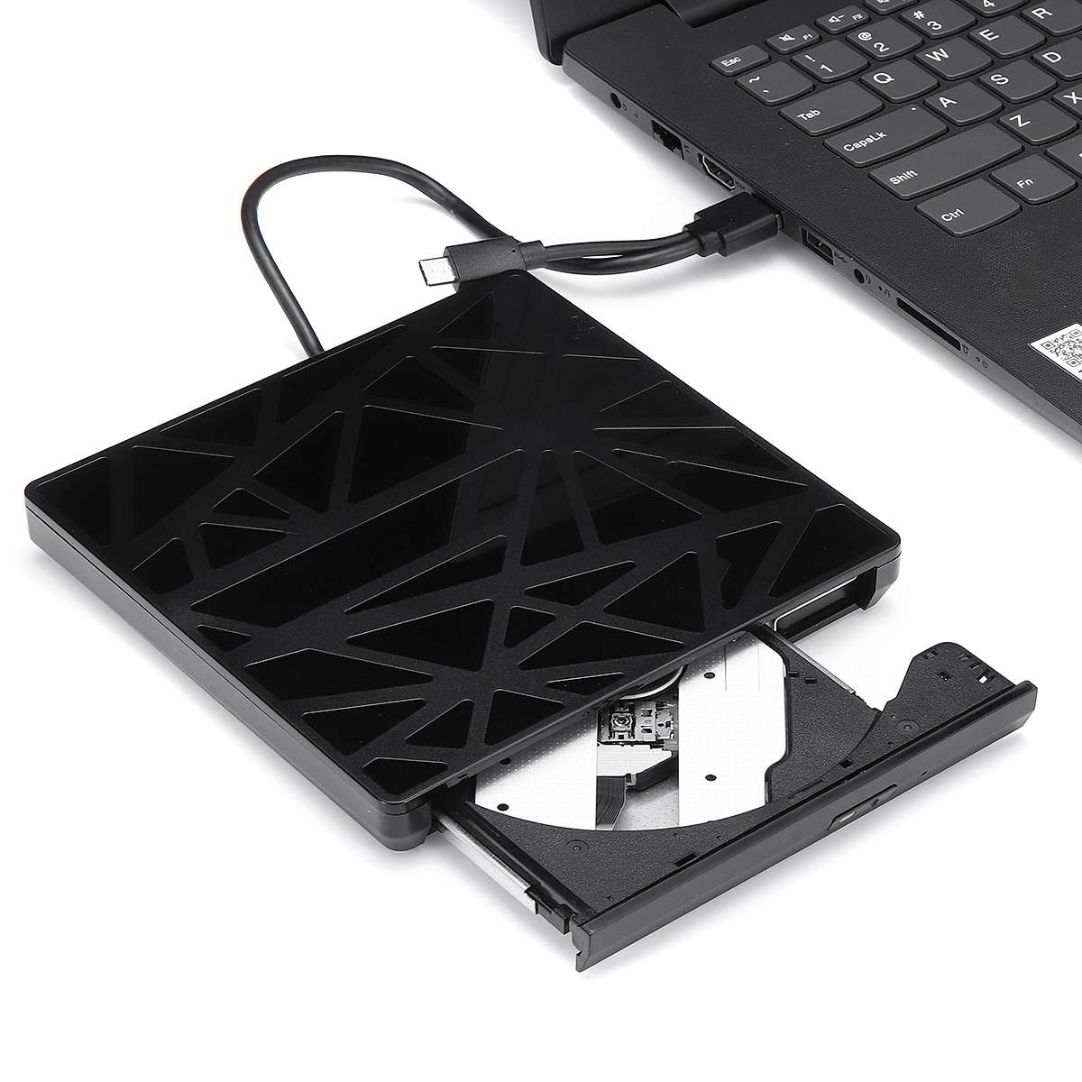 Usb 3.0 Externe Dvd Brander Schrijver Recorder Dvd Rw Optische Drive Cd/Dvd Rom Speler Macs Os Windows xp/7/8/10 Abs Plastic