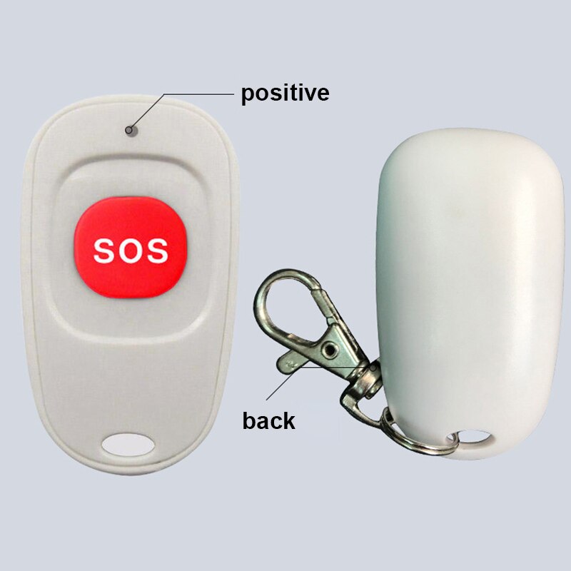 SOS Button Wireless Waterproof Emergency Help Alarm Switch for Kids Old CNT 66
