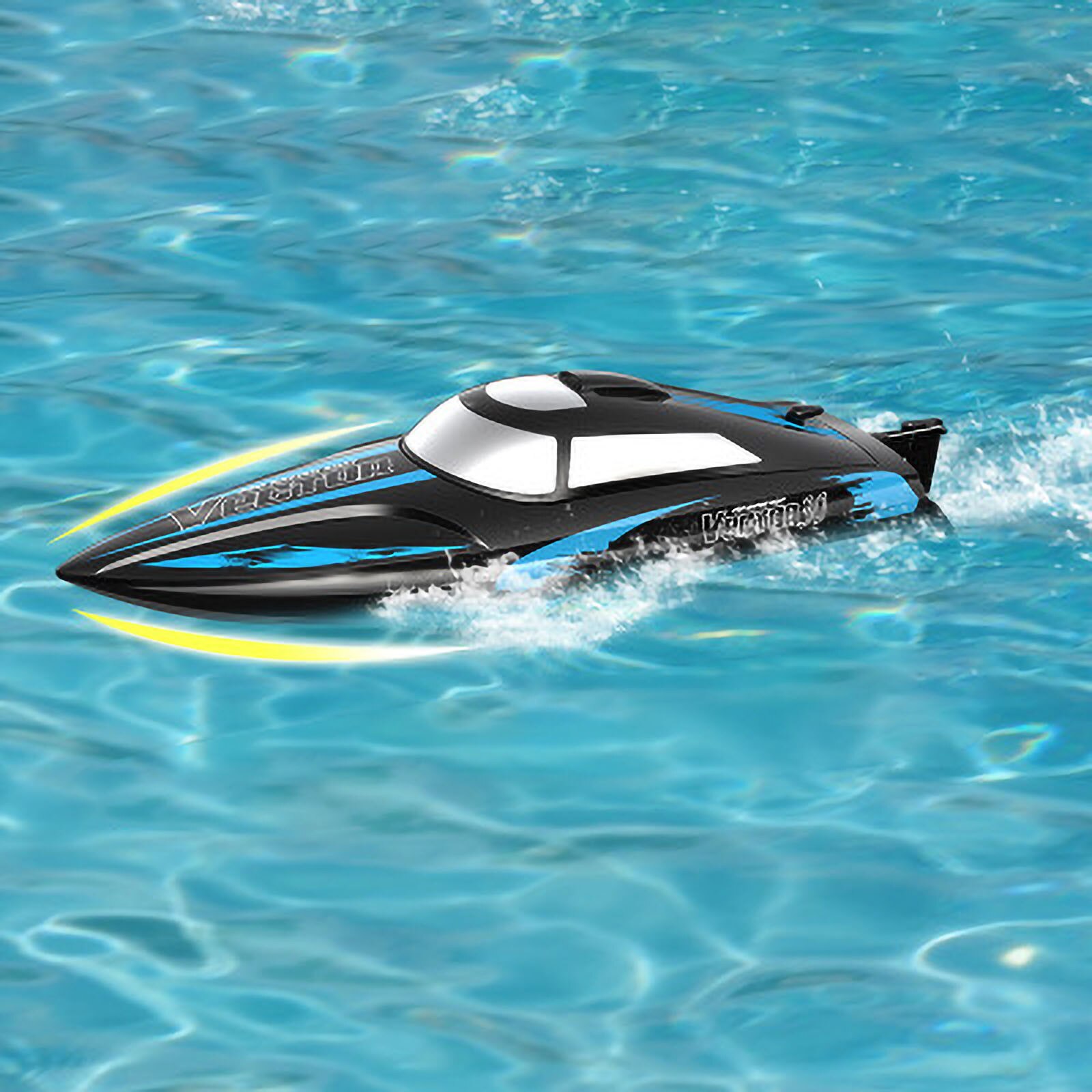 High-Speed Racing Rc Boot 2.4G Borstel Motor Water Injectie Elektrische Speed Boot Aanvaringsbestendige Waterdichte Kinderen Rc speelgoed