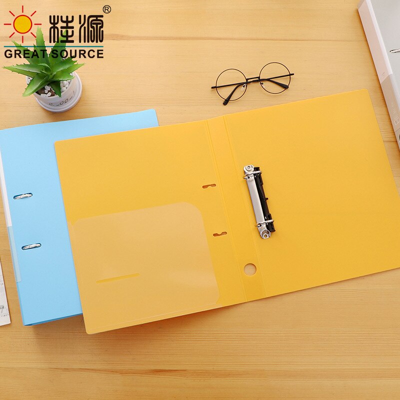 A4 Ordner Strongline Abs Op Board 40Mm (1.58 ") wervelkolom Pull Briefpapier Document Opslag Diverse Heldere Kleuren (2 Stuks)