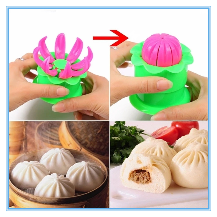 Pastry Pie Steam Bun Dumpling Maker Mold Mould Diy Tool Steamed Stuffed Bun Kitchen Cooking Tool RANDOM