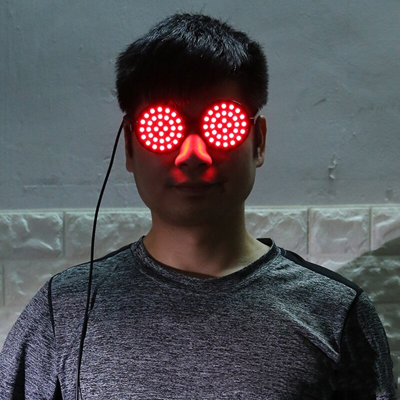 LED Light Glasses Cool Performance Props Adjustabl... – Vicedeal