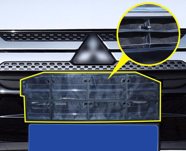 Car Front Grill Insect Net Insect Screening Mesh for Outlander