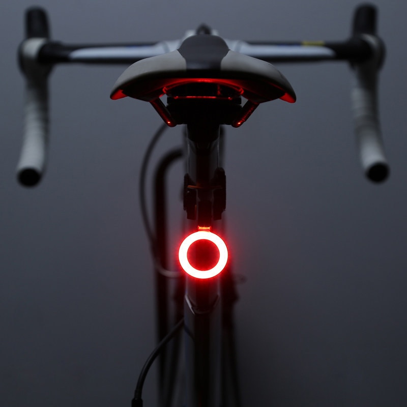 Fiets Multi Verlichting Modes Fietslicht Usb Charge Led Bike Light Flash Staart Achter Fiets Verlichting Voor Bergen Bike Zadelpen