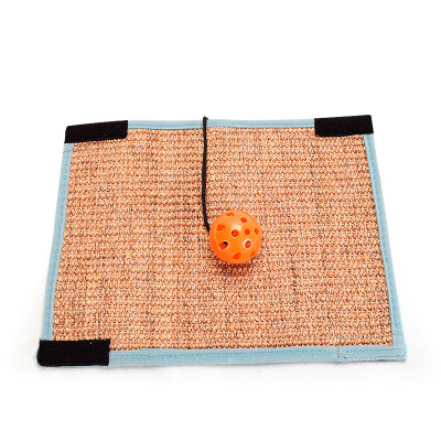 Woven Sisal Cat Scratch Pad Home Furniture Table Chair Leg Protect Pet Toy Catnip Scratch Board Surround Cat Scratcher Supplie: Sisal