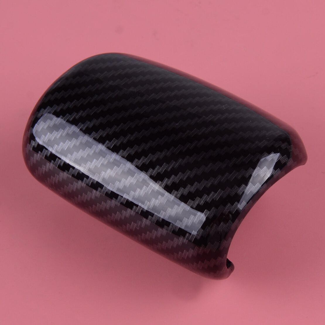 Toque Deportivo: Cubre Pomo De Cambio Fibra De Carbono Para Honda CR-V 2017-2022