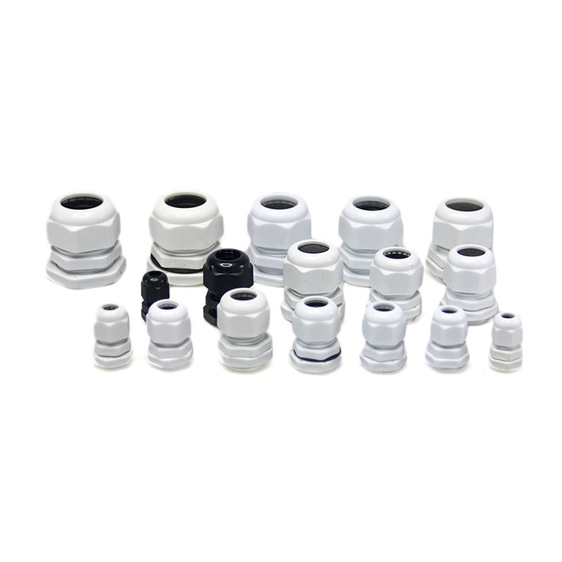 10 stücke IP68 M24 M25 M30 M32 für 12-21mm Draht Kabel CE Weiß Schwarz Wasserdichte Nylon Kunststoff kabelverschraubung Stecker