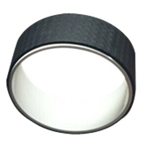 Círculos de Yoga de TPE, forma de cintura , culturismo, ABS, gimnasio, rueda de entrenamiento de Yoga, herramienta de entrenamiento negra para Fitness: Blanco
