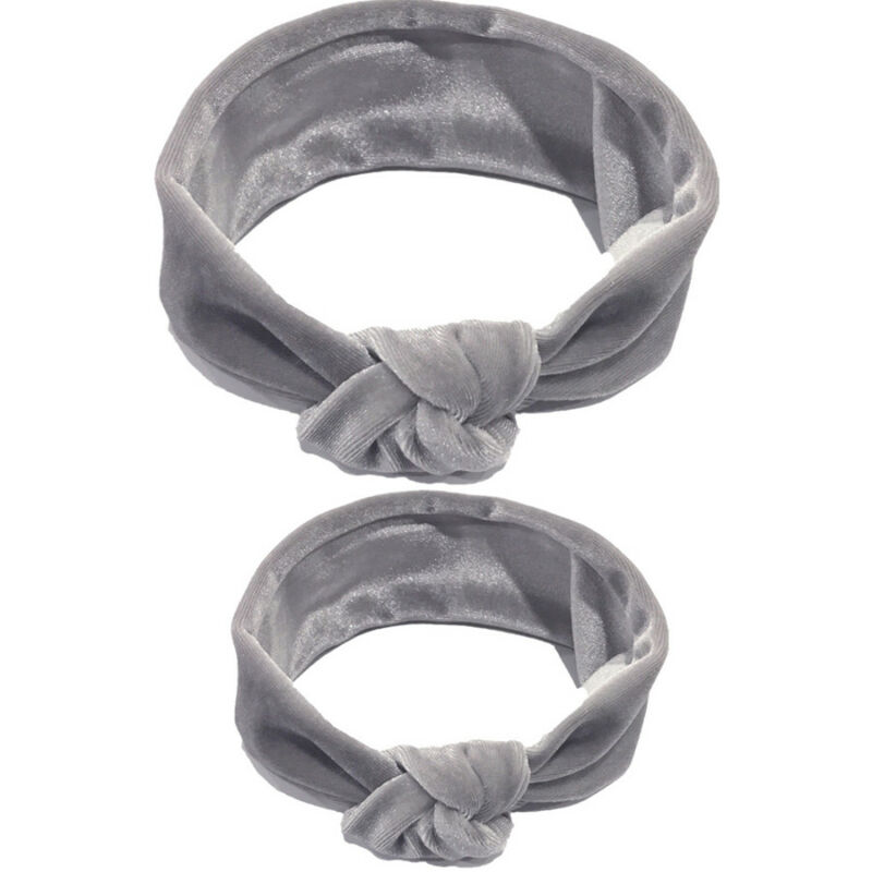2 pièces mère & fille enfants bébé fille arc Turban bandeau accessoires de bandeau