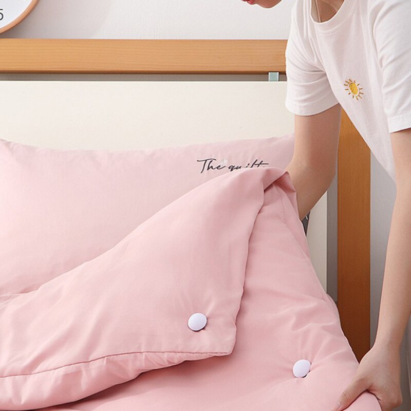 Housse de couette antidérapante, 4 pièces, attache de couverture de lit, drap de couette, fixateur en plastique, accessoires de vêtement